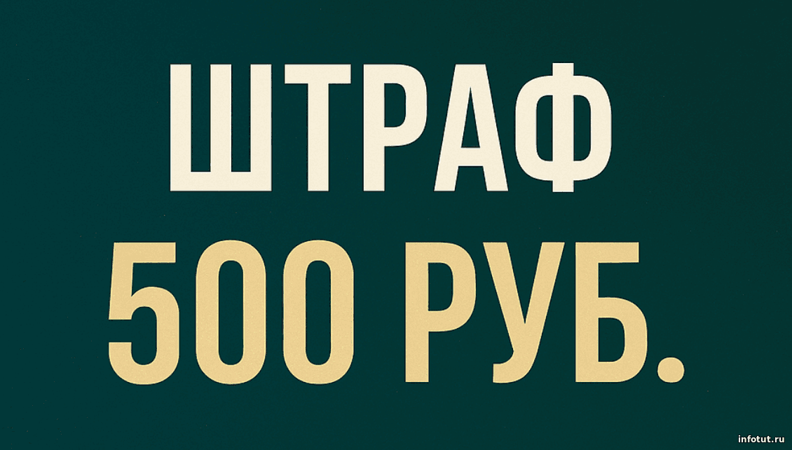 Штраф за номера без флага: водителей начнут наказывать с 2025 года