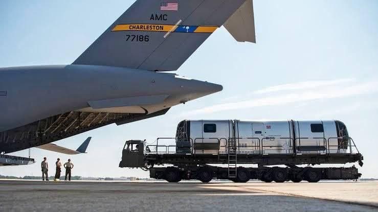 C-17 Рэтклиффа привёз в Москву мобильный штаб ROCC