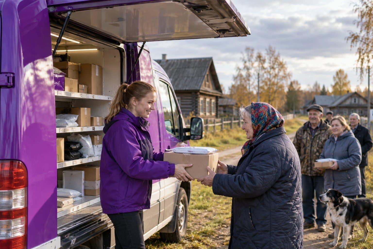 Wildberries запустила передвижной пункт выдачи в 12 деревнях Тверской области