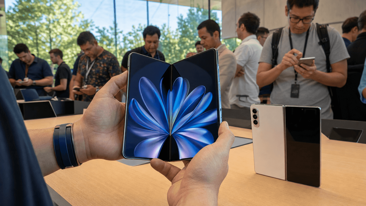 Apple представила складной iPhone Duo за $1999 с экраном 7,6 дюйма