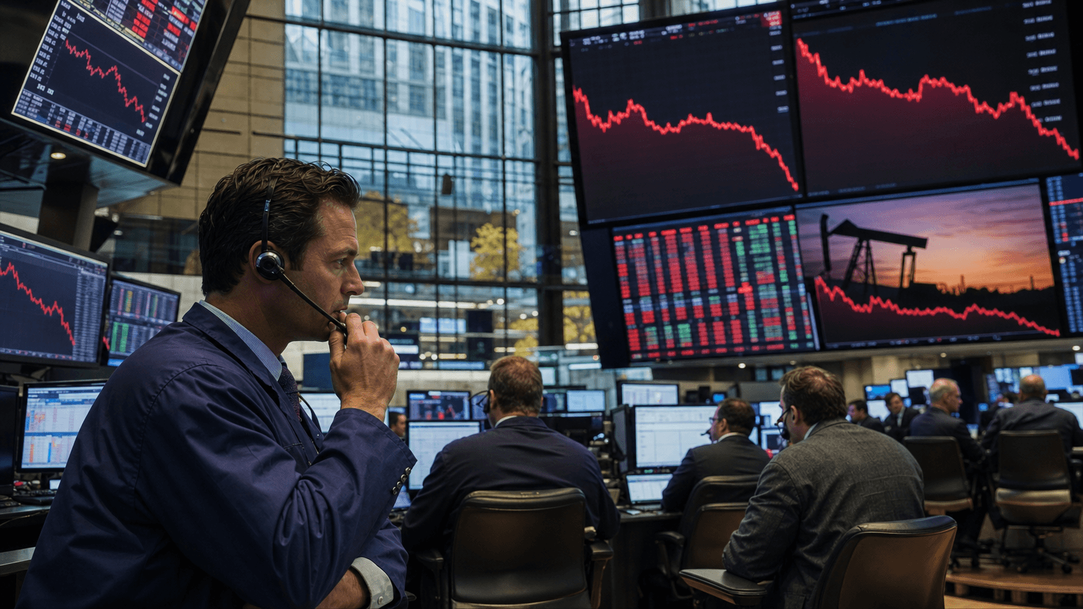Nasdaq рухнул на 2,8%, нефть Brent взлетела до $112,80 из-за Ирана