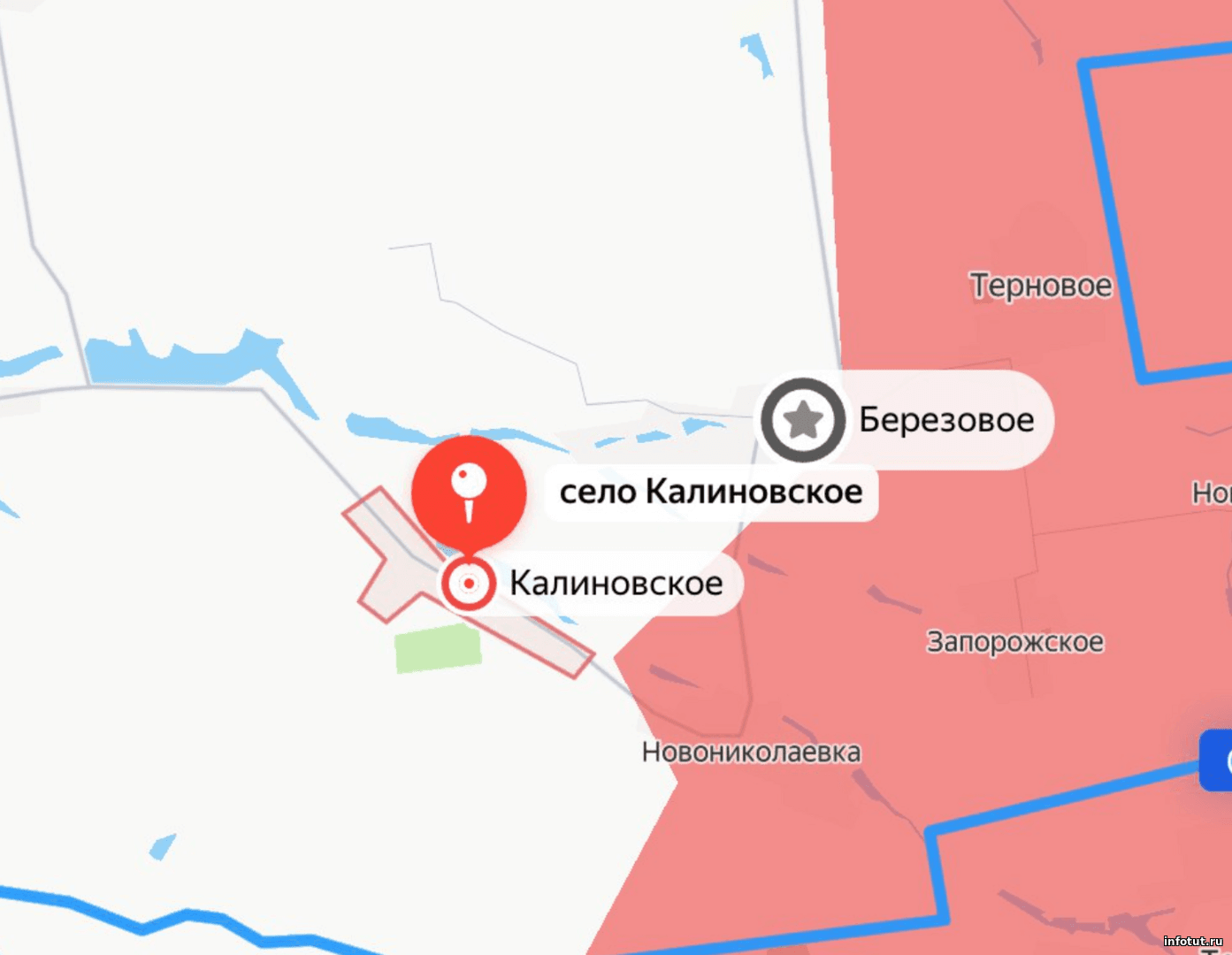 Военные 5-й гвардейской танковой бригады освободили Калиновское в Днепропетровской области