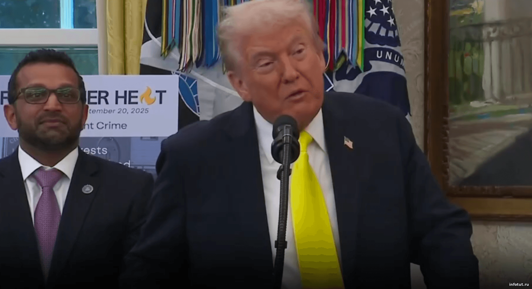 Трамп заявил, что Киев намерен перейти в наступление и ждёт решения США по оружию