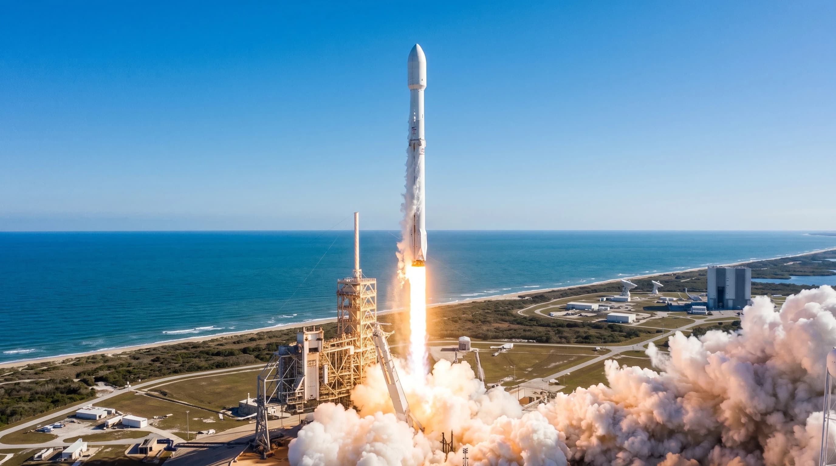 SpaceX довела число пусков Falcon до семисот