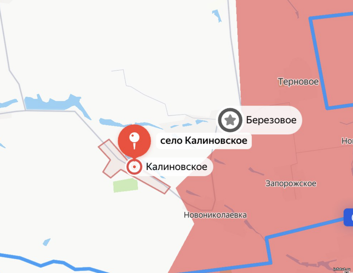 Военные 5-й гвардейской танковой бригады освободили Калиновское в Днепропетровской области