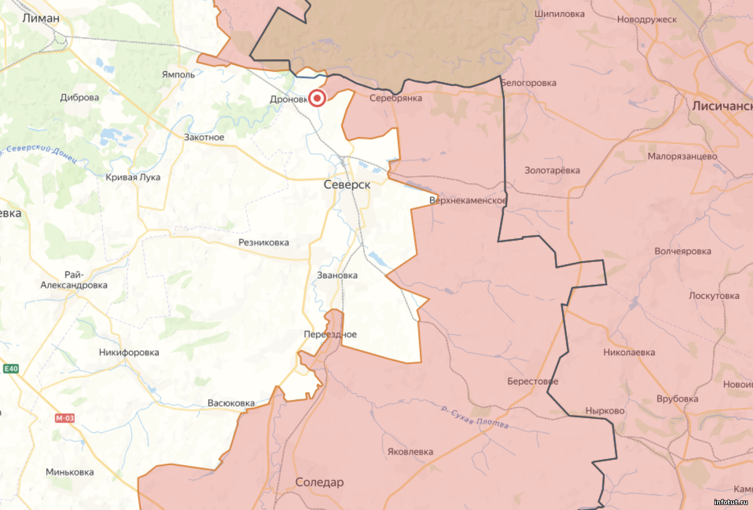 Российские войска взяли под огневой контроль логистику ВСУ вокруг Северска