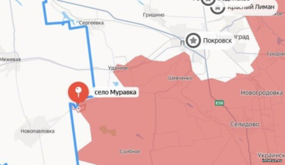 Российские военные освободили Муравку и Новоивановку