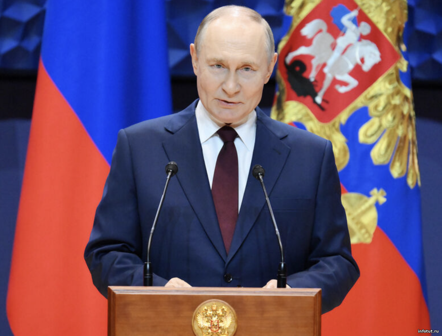 Путин поздравил Космические войска России с профессиональным праздником