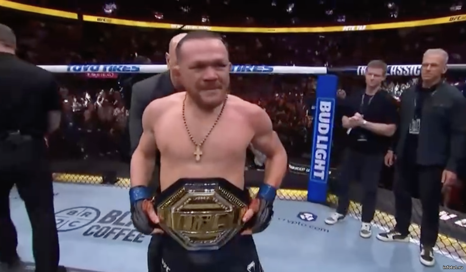 Пётр Ян вернул пояс и заткнул русофоба Двалишвили