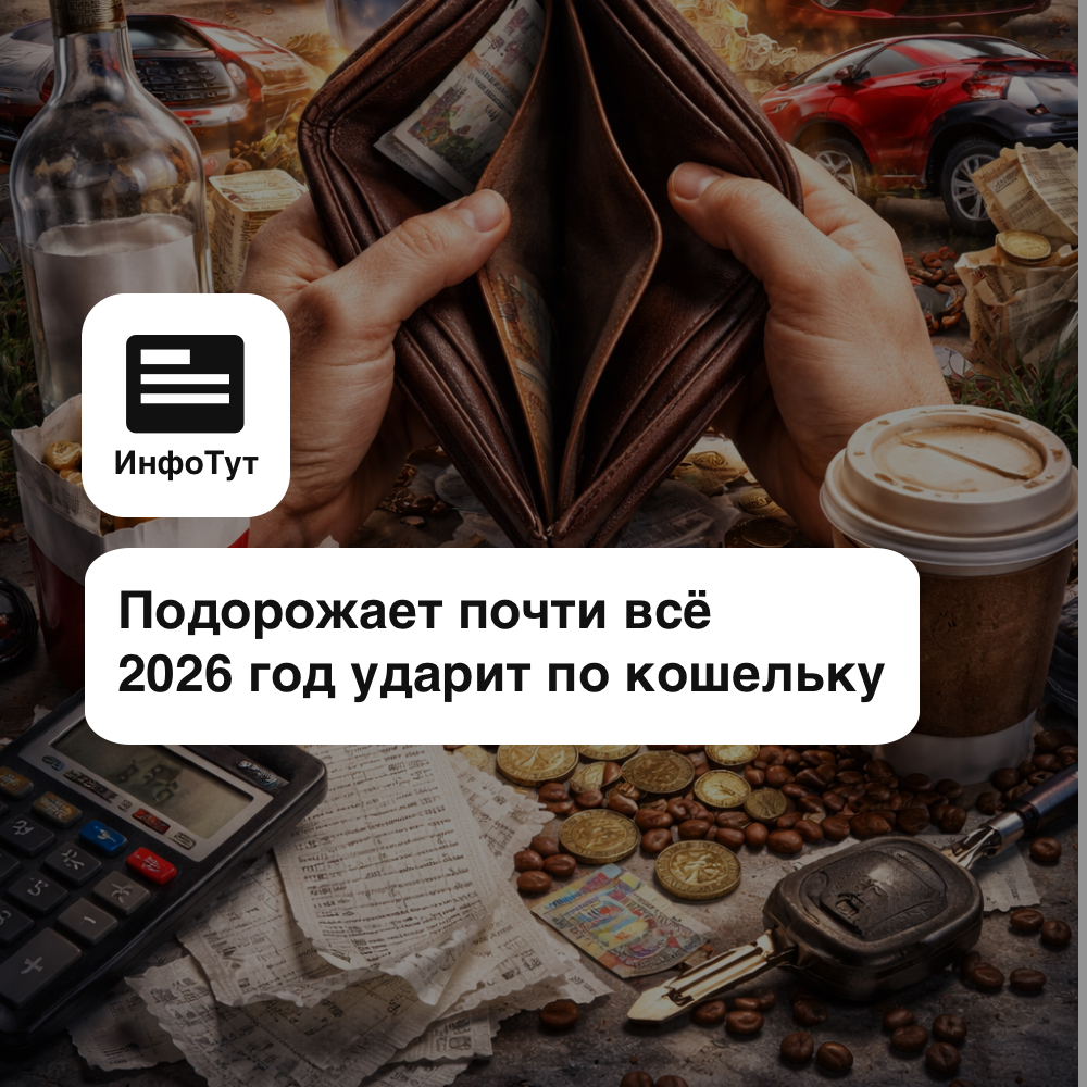 Подорожает почти всё: что вырастет в цене в России в 2026 году