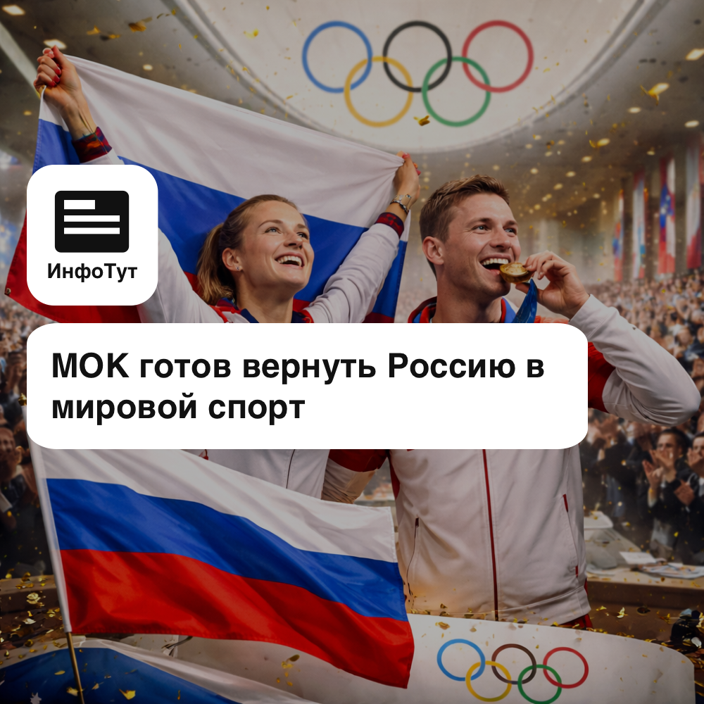 МОК готов вернуть Россию в мировой спорт