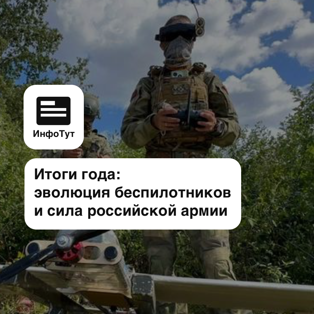 Итоги года: эволюция беспилотников и сила российской армии