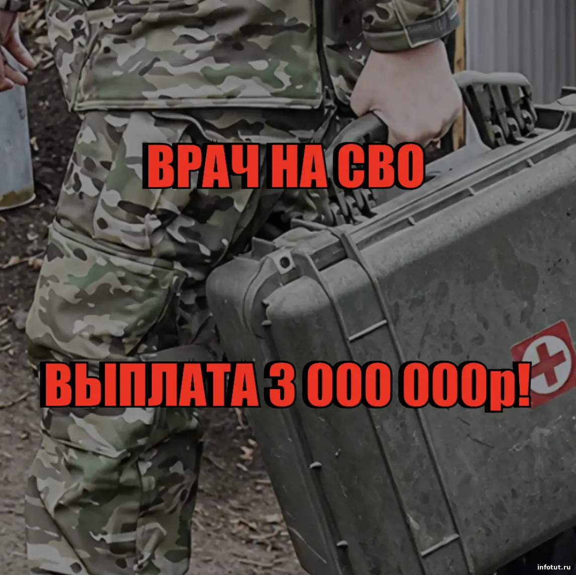 Вакансии для медицинского персонала на СВО