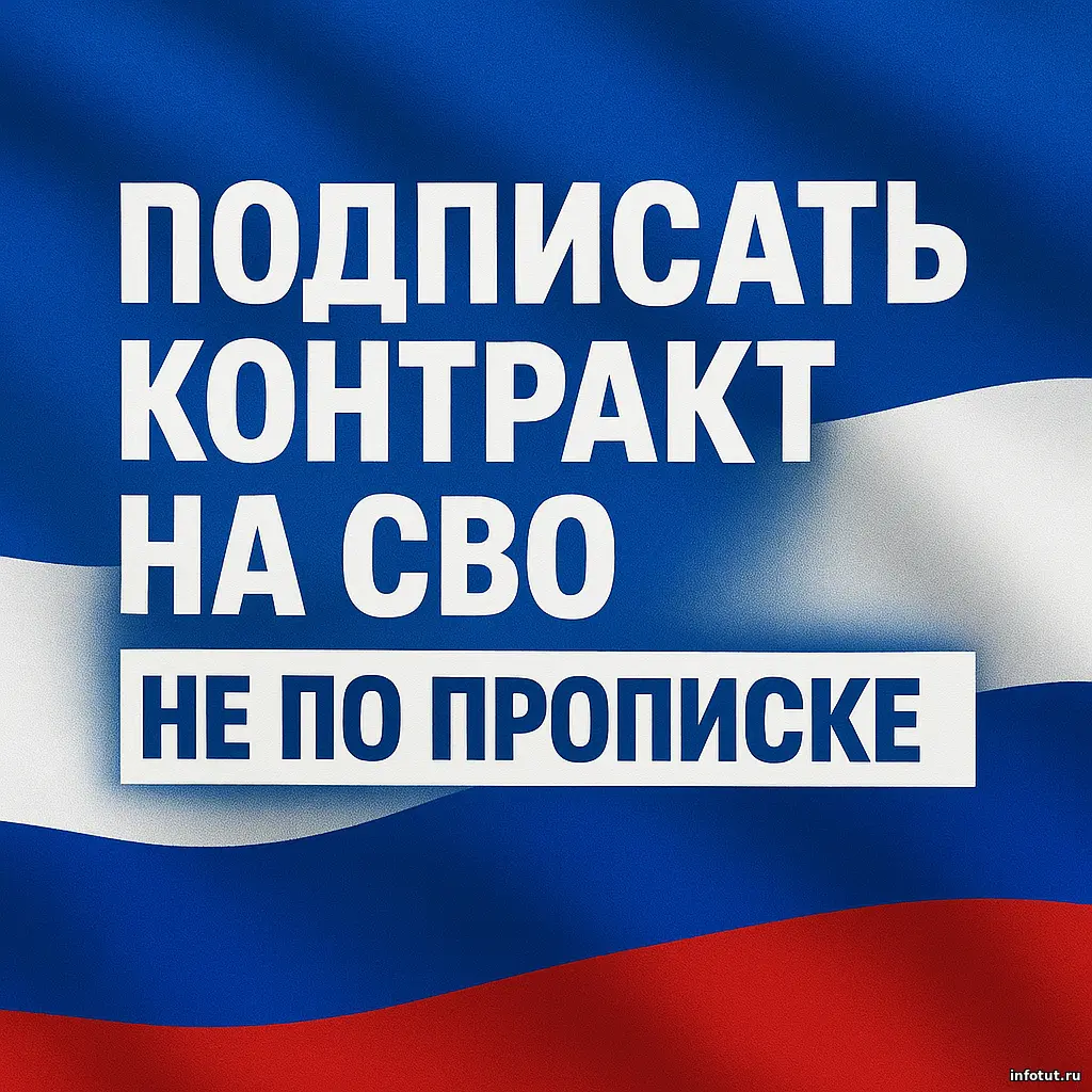 Подписать контракт на СВО не по прописке: можно ли и как это сделать в 2025 году
