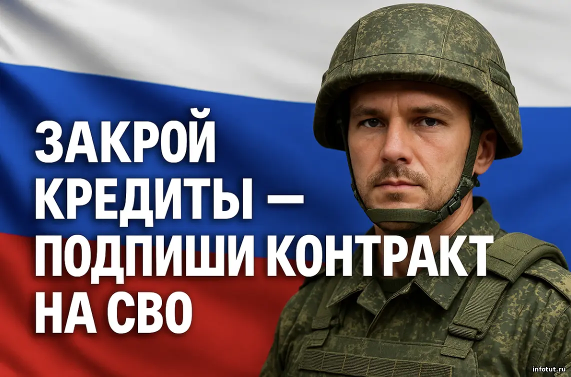 Как закрыть кредит с помощью контракта на СВО и начать жизнь без долгов