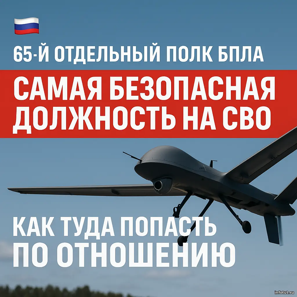 65-й отдельный полк БПЛА: самая безопасная должность на СВО и как туда попасть