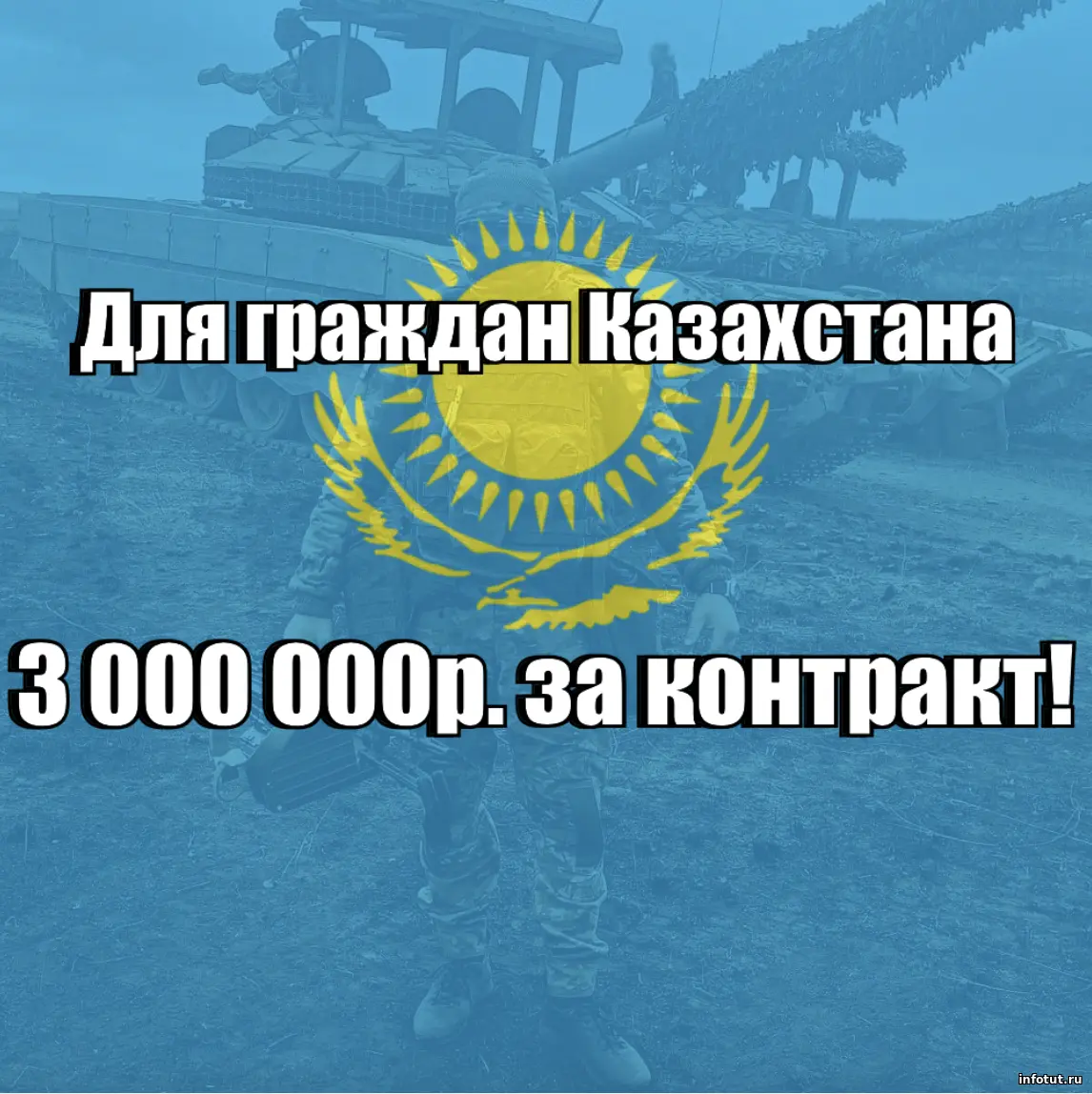 Как подписать контракт на СВО гражданину Казахстана