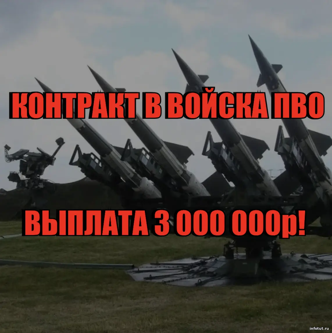 Служба по контракту в войсках ПВО на СВО — защита неба России