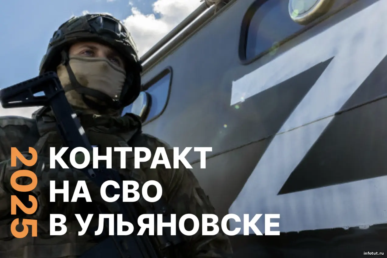 Контракт на СВО в Ульяновске: выплаты в 2025