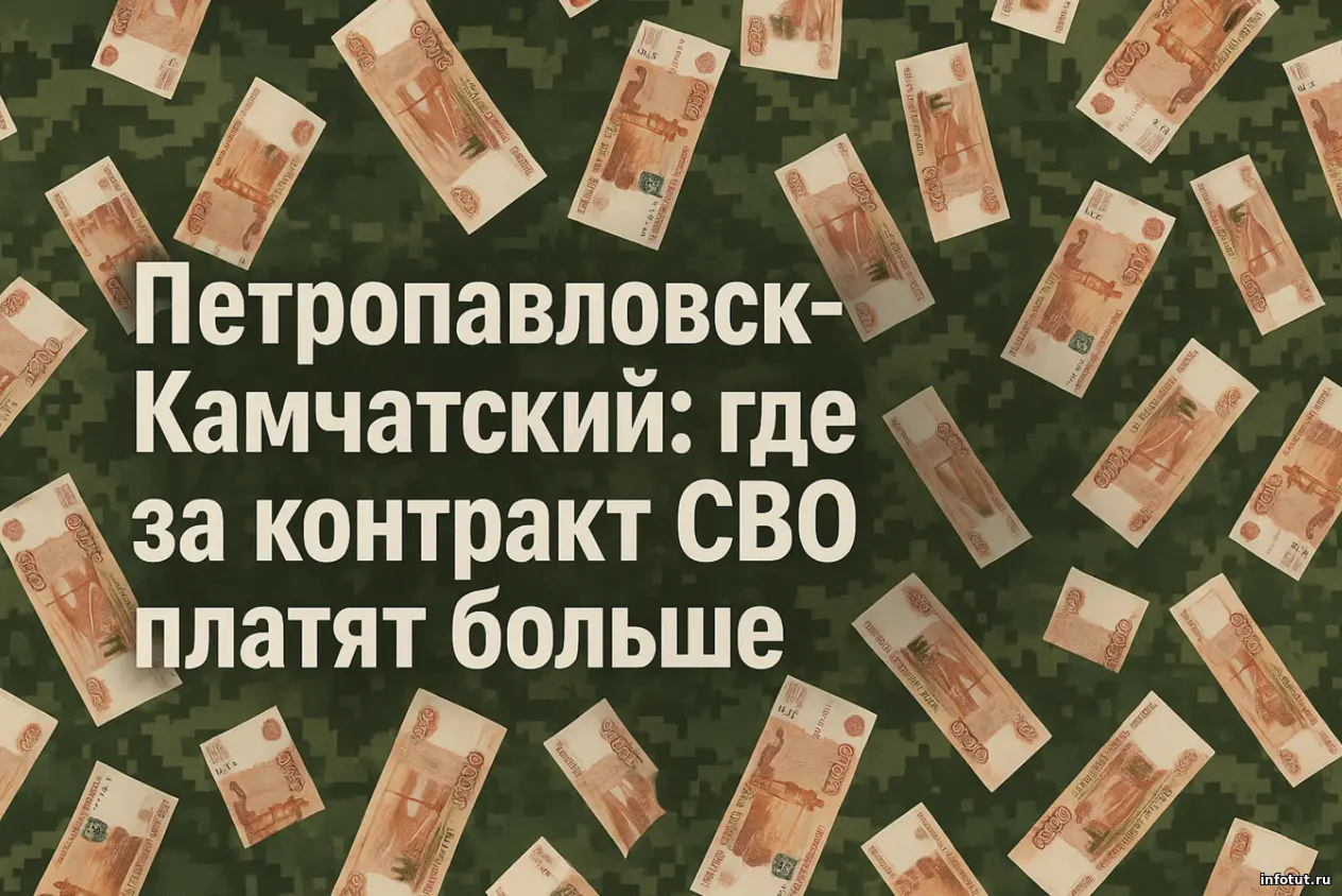 Петропавловск-Камчатский: где за контракт на СВО платят больше