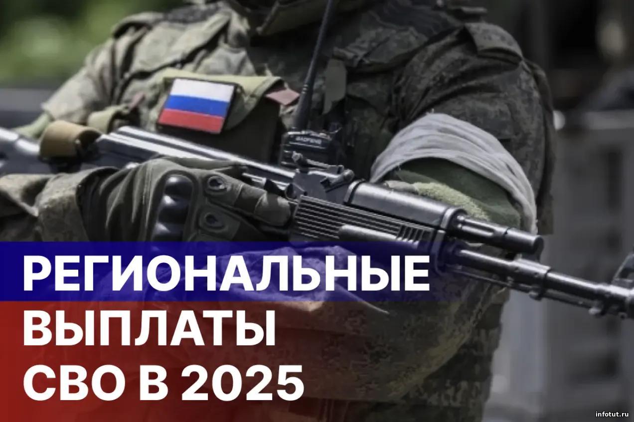 Региональные выплаты участникам СВО в 2025