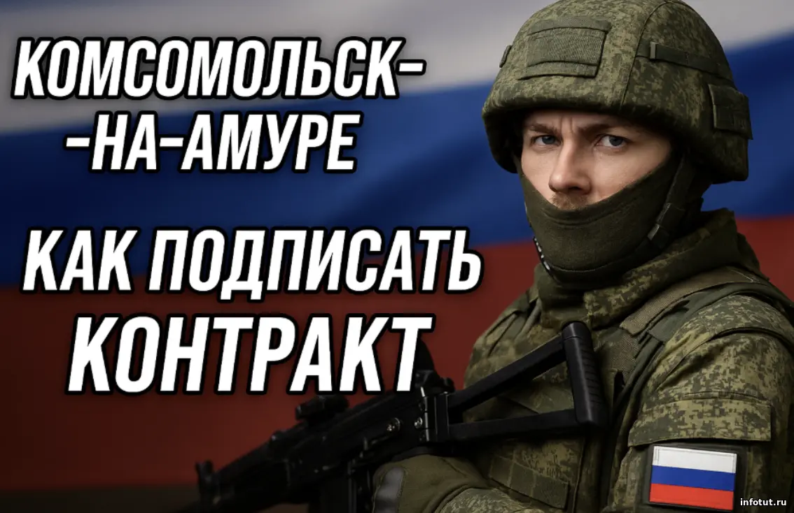 Как подписать контракт на СВО в Комсомольске-на-Амуре, если не служил