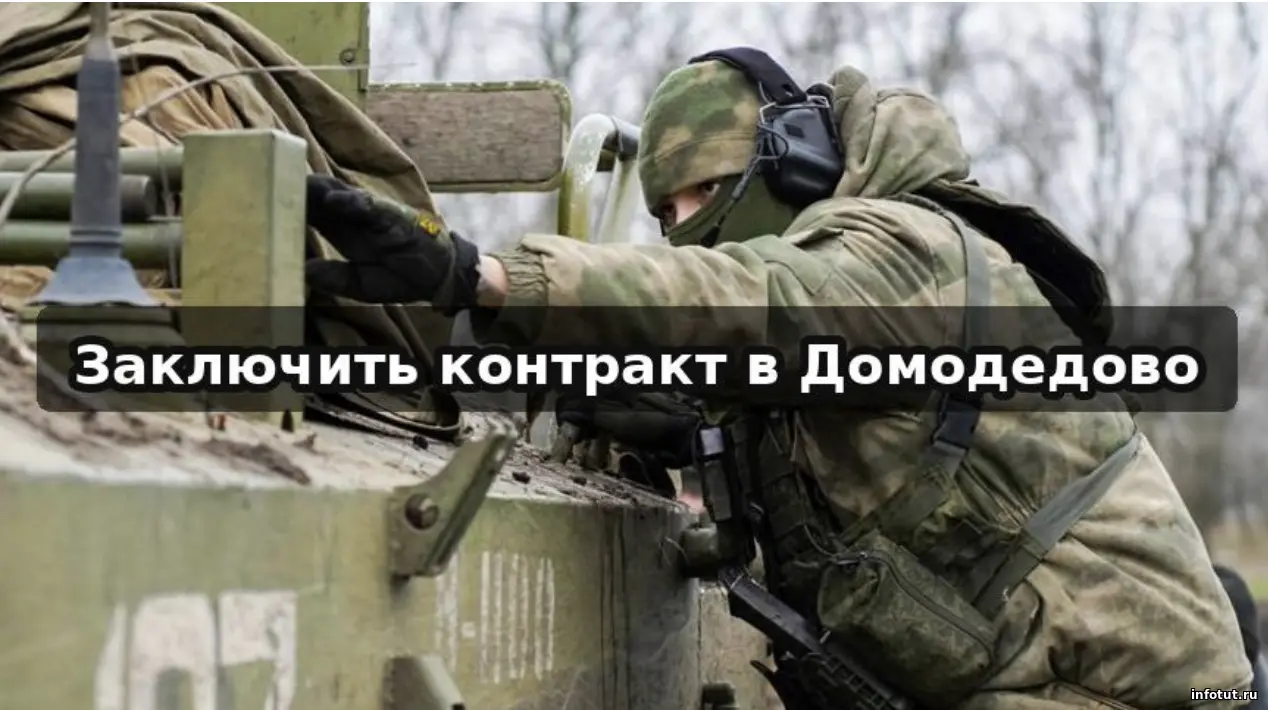 Заключить контракт в Домодедово в 2026