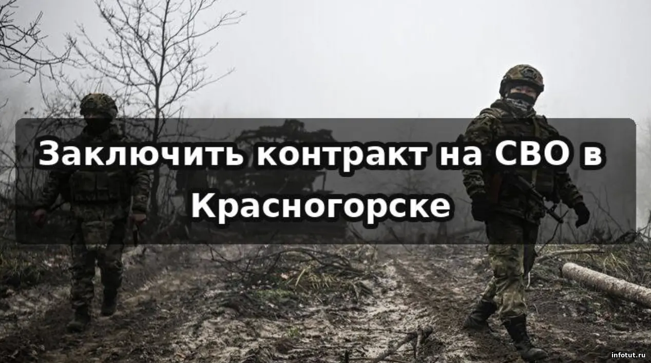 Заключить контракт на СВО в Красногорске: какие выплаты ждут в 2026