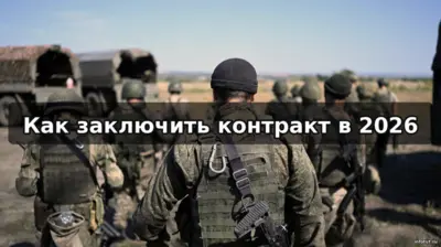 Оформление контракта на военную службу в 2026 году — этапы отбора, медкомиссия и подписание документов.