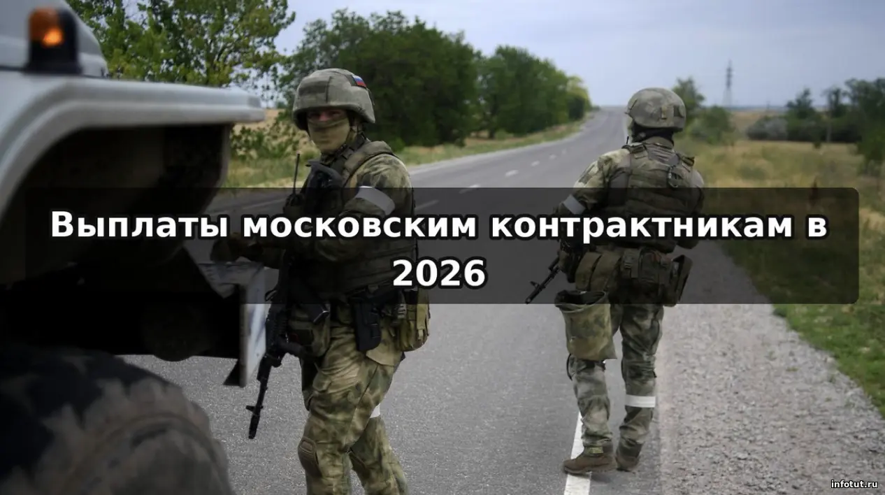 Выплаты московским контрактникам в 2026
