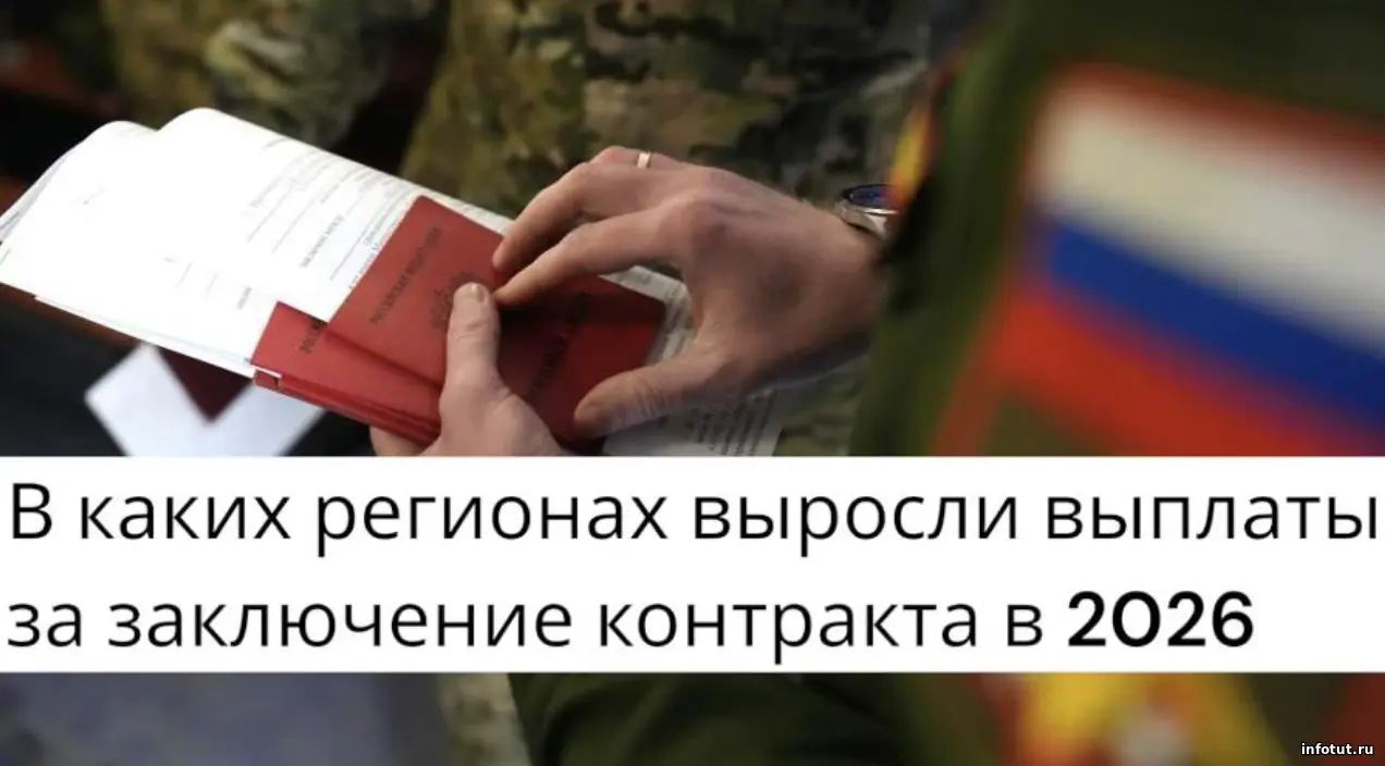 В каких регионах выросли выплаты за контракт в 2026 году и что важно уточнить заранее