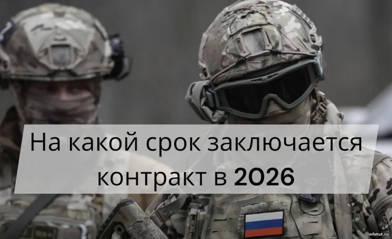 На какой срок заключается контракт СВО в 2026 году